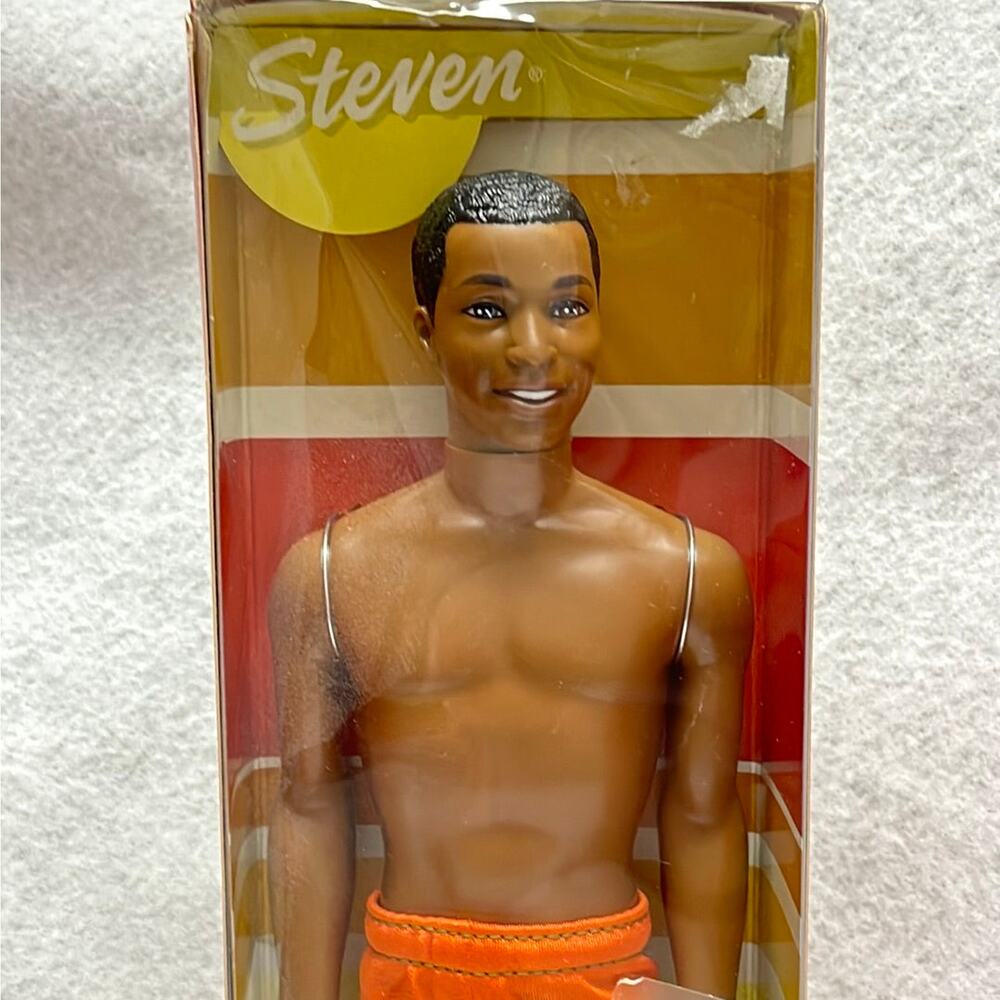 Mattel 2002 Rio de Janeiro Steven  Friend of Barbie Peach Swim trunks #56885
